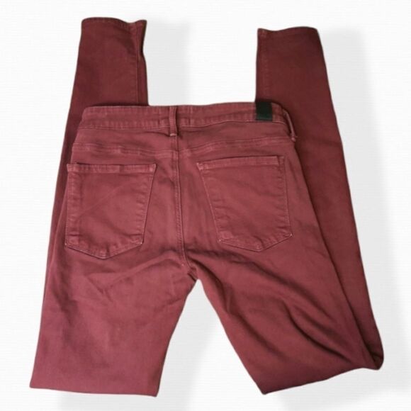VINCE Riley Jegging in Burgundy size 26 - Picture 4 of 7